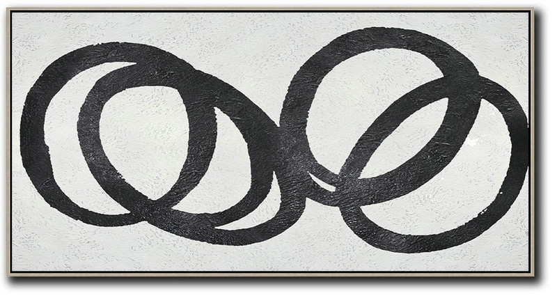 Art Work,Oversized Panoramic Minimal Art On Canvas - Oversized Custom Canvas Art